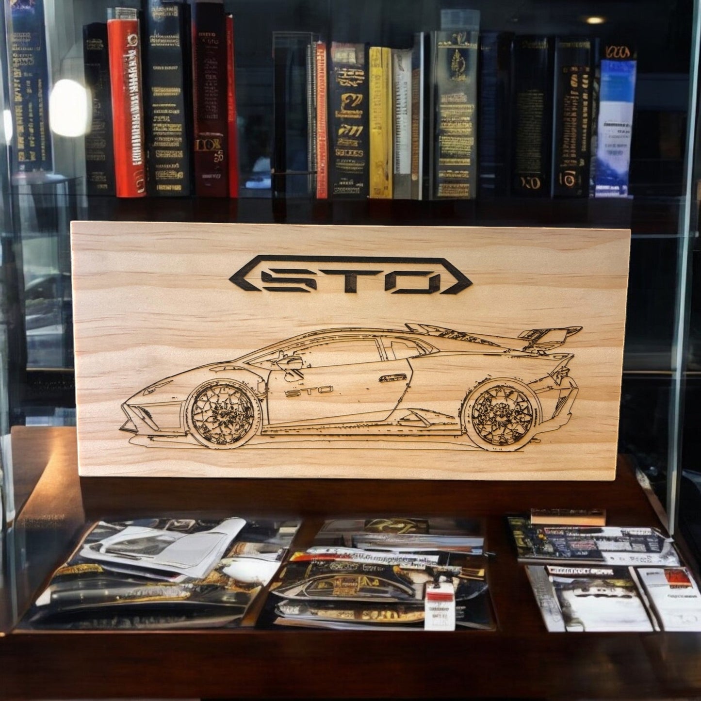 Lamborghini Hurucan STO - Oakline Engravings Oakline Engravings #oaklineengravings#