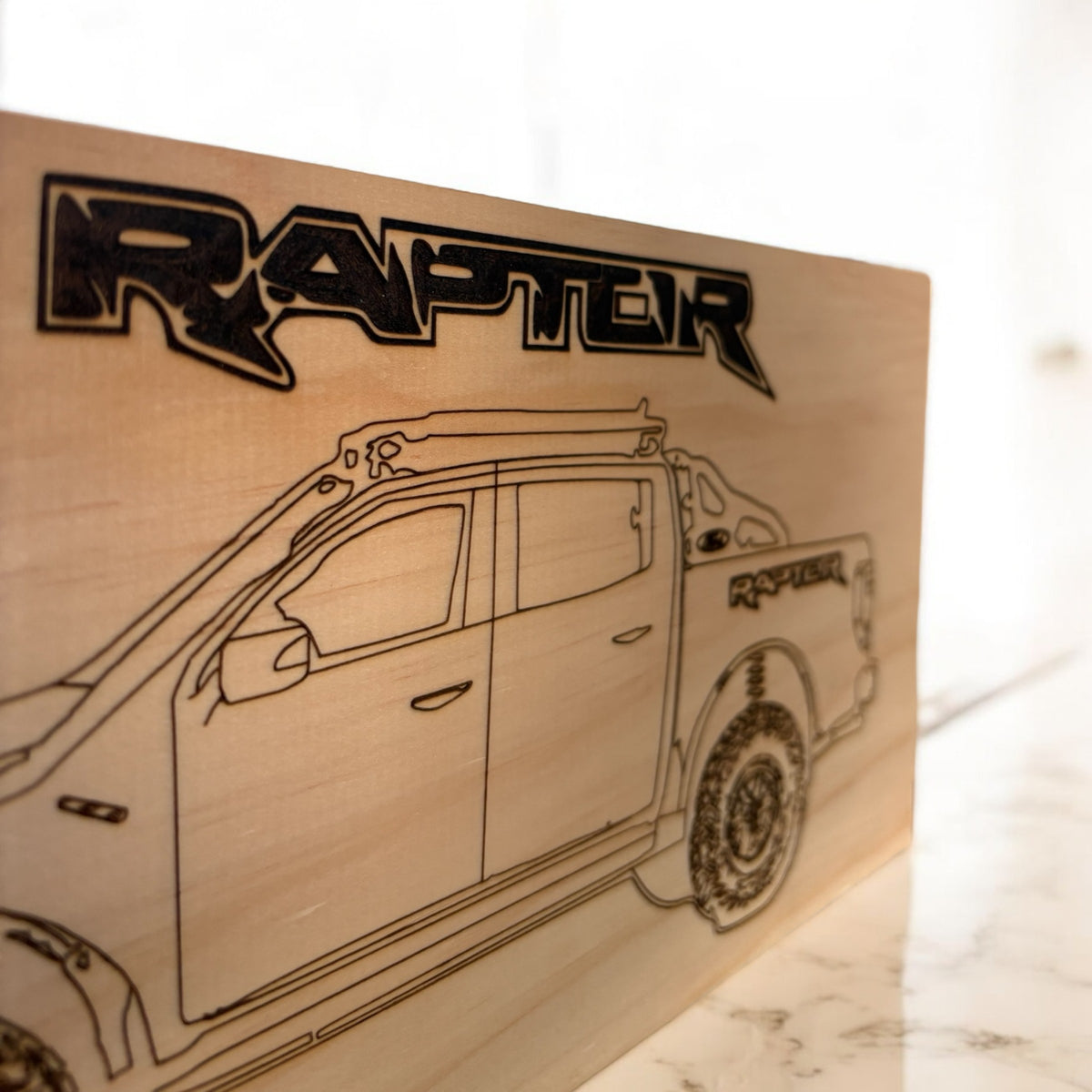 Ford Raptor R Logo Laser Engraving Ford Raptor Ranger Laser Engraving – Oakline Engravings