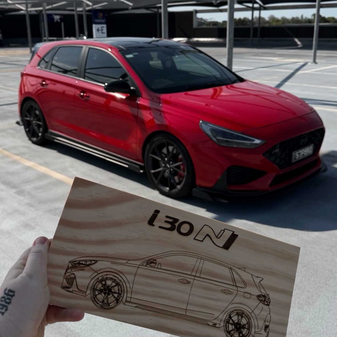 Custom Vehicle Plaque