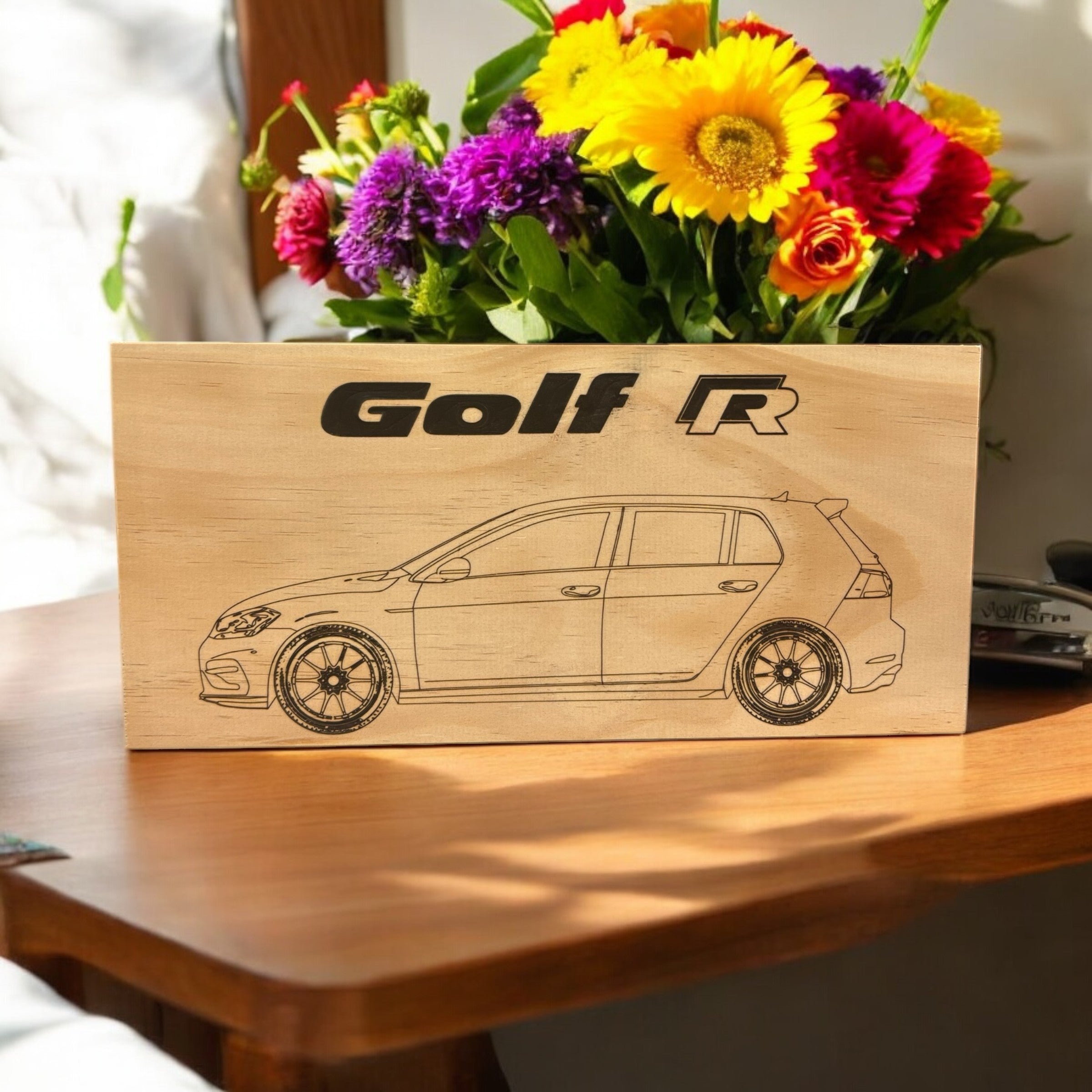 Volkswagen Golf R Laser Engraving – Oakline Engravings
