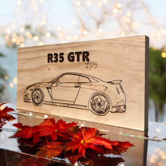 Nissan GTR (R35) - Oakline Engravings Oakline Engravings #oaklineengravings#