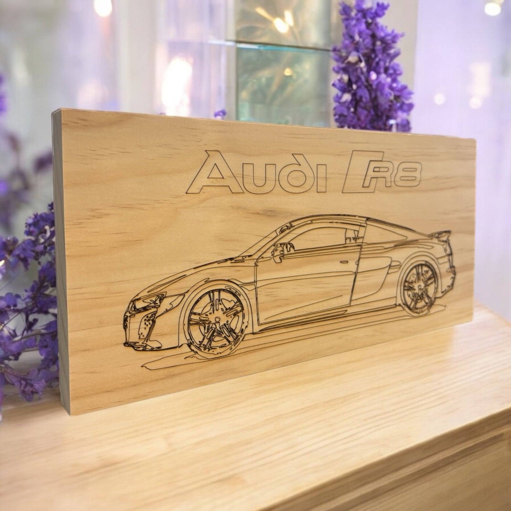 Audi R8 - Oakline Engravings Oakline Engravings #oaklineengravings#